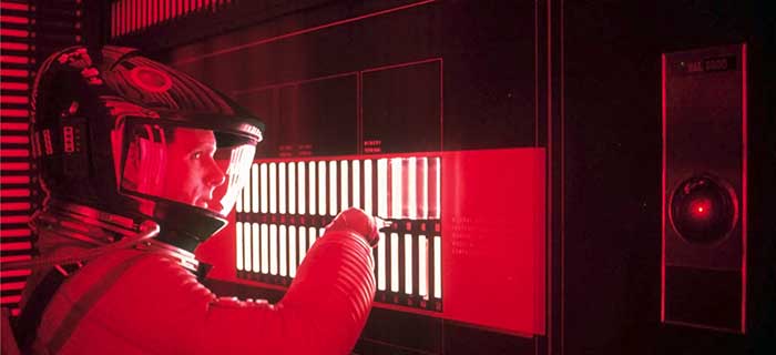 HAL 9000 from Stanley Kubrick and Arthur C Clarke's brilliant 2001